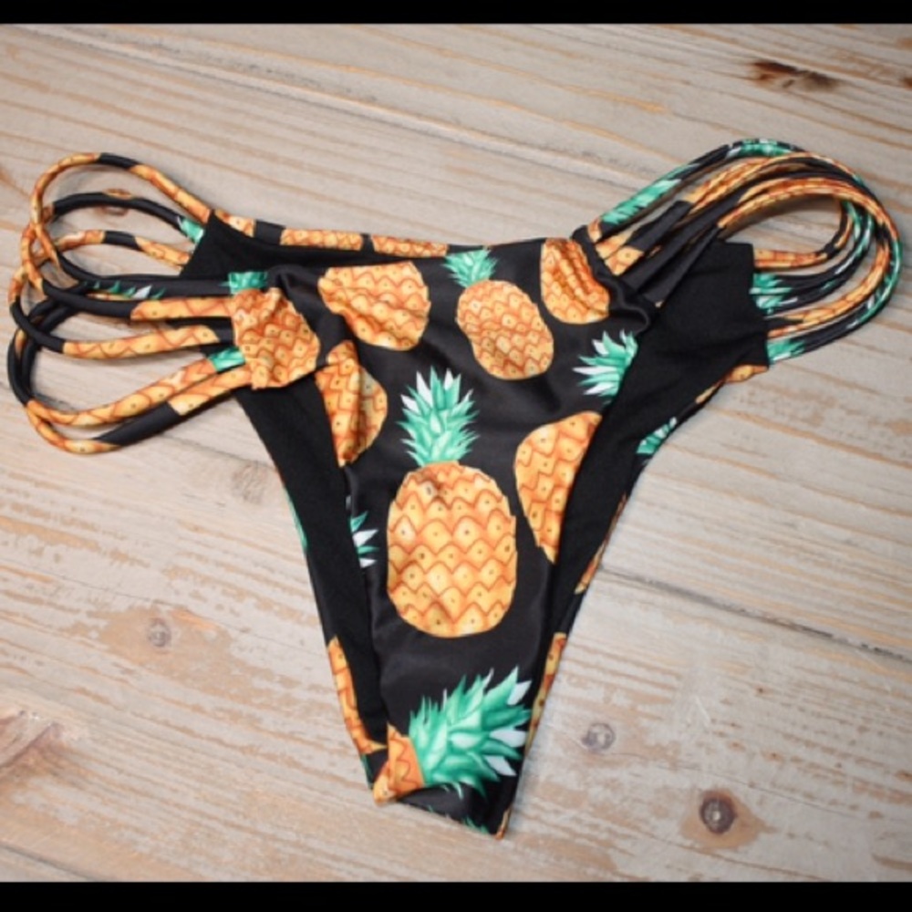 Pineapple swimwear bottoms